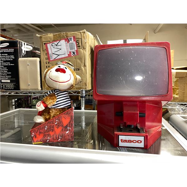Tasco slide viewer + singing bear