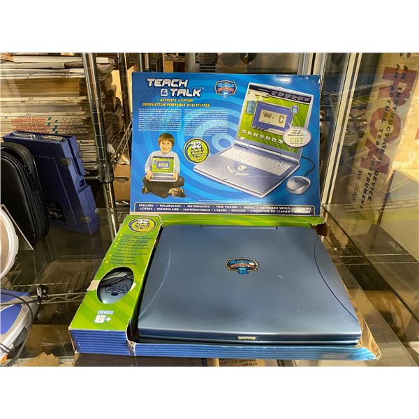 Teach & Talk activity laptop