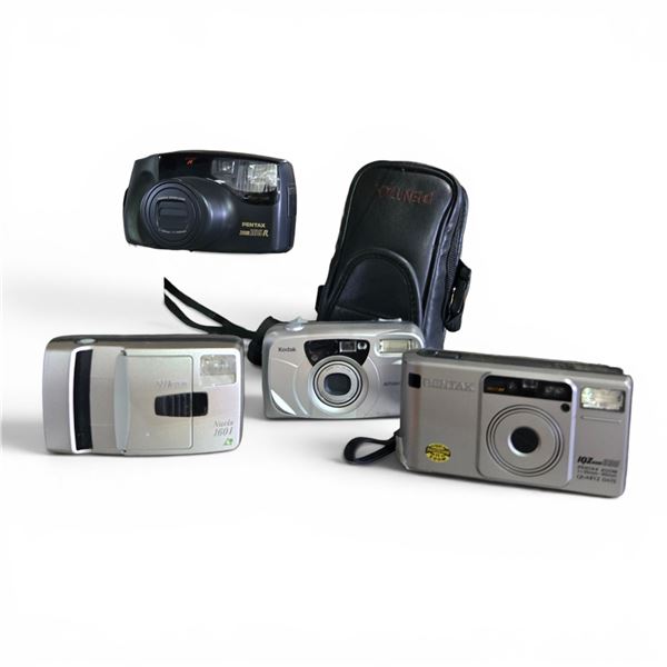 Pentax/Nikon/Kodak film cameras (x4)
