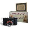 Image 1 : 406 â€“ Brenda Starr toy camera + Polaroid Goggles box + Radio-Mat