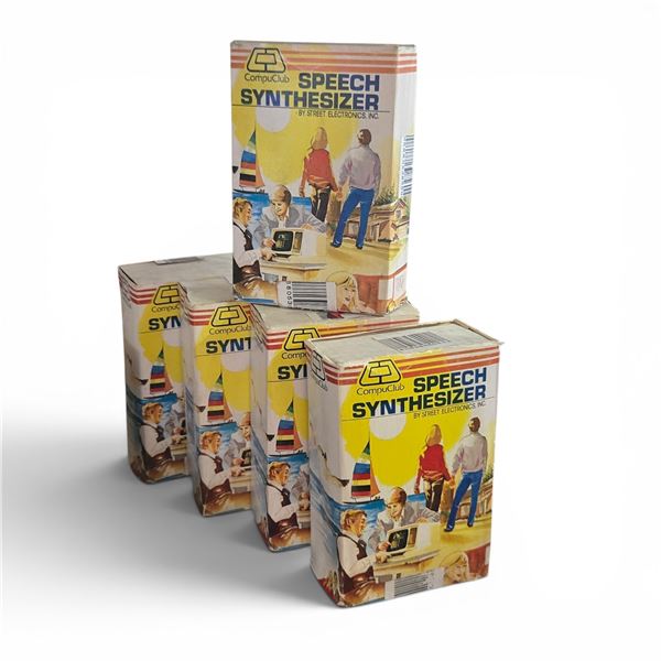 CompuClub Speech Synthesizers x4 (boxed)
