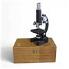 Image 1 : Marksman 1200x microscope + wood case