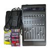 Image 1 : Mackie digital mixer + Maxell Zip disk + mic clip