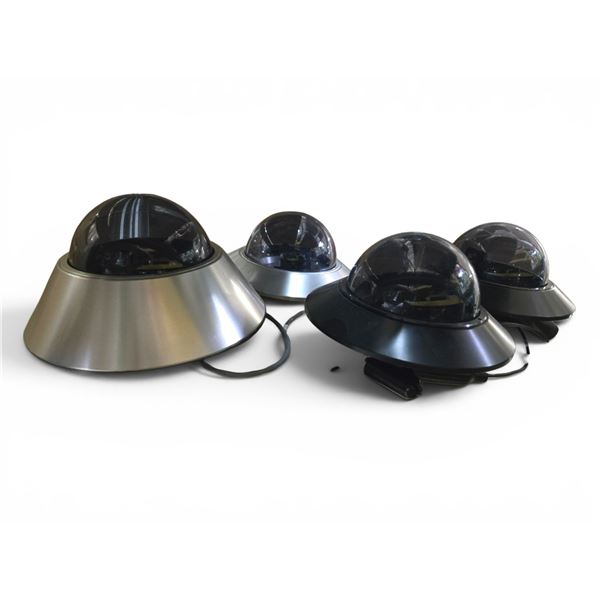 Dome security cameras x5