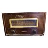 Image 1 : Philips Wooden Cabinet AM/FM Table Radio