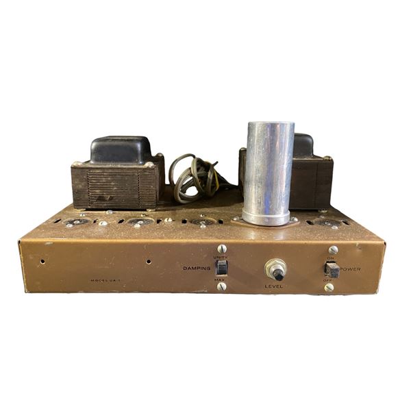 Stripped Tube Amplifier Chassis with Transformer & Cap