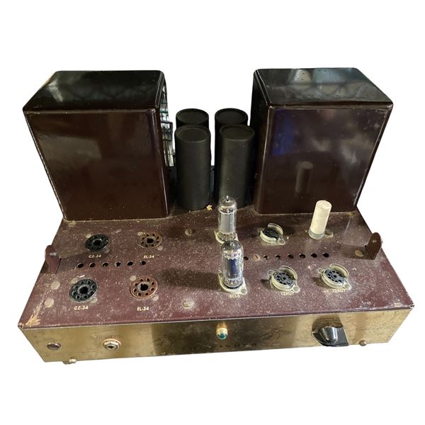 Fisher Tube Amplifier Chassis (Fisher Radio Corp.)