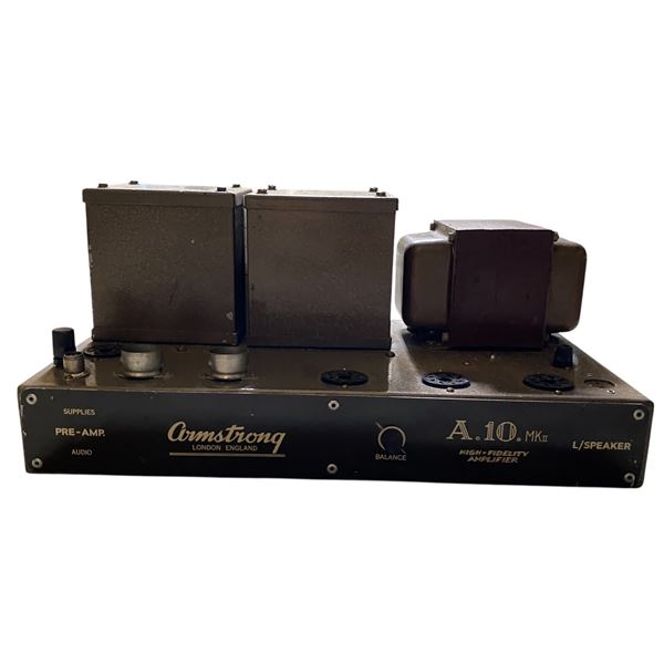 Tube Amplifier Chassis with Partridge Transformers Ltd. (England)