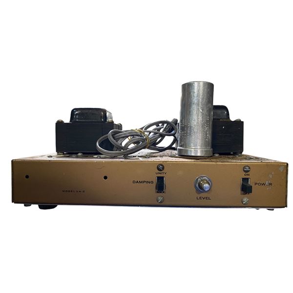 Stripped Tube Amplifier Chassis with Transformer & Tube Sockets