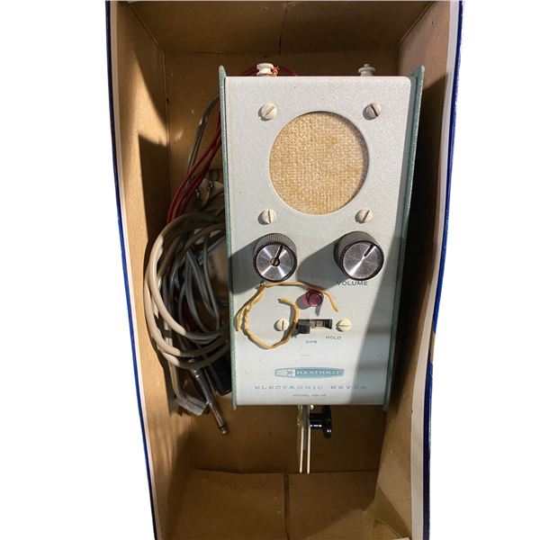Vintage Morse Code Keyer / CW Transmitter Keying Unit