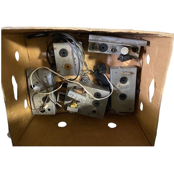 Mixed Lot - Vintage Tube Amp/Radio Chassis Parts & Transformers