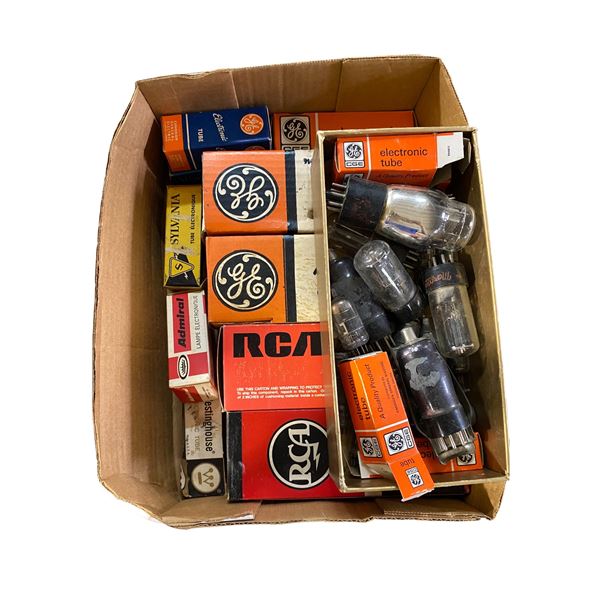 Mixed Vacuum Tube Lot - Boxed & Loose