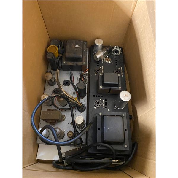 Vintage Tube Amplifier Chassis - GZ34/5AR4 Rectifier, Dual Transformer (6L6GC)