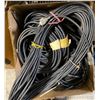 Image 3 : Mixed Lot of Assorted Black Cables & Wiring