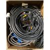 Image 4 : Mixed Lot of Assorted Black Cables & Wiring