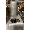 Image 3 : Vintage Cast Aluminum Motor Housing, Large Speaker Horn & Box of Assorted Electronic Components and 