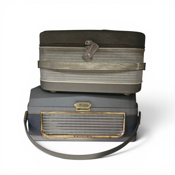 Vintage Reel-to-Reel Tape Recorders in Cases (x2)
