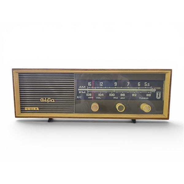 Unitra Alfa AM/FM Table Radio