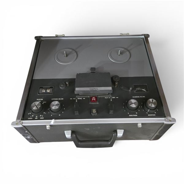 Ampex Reel-to-Reel Tape Recorder