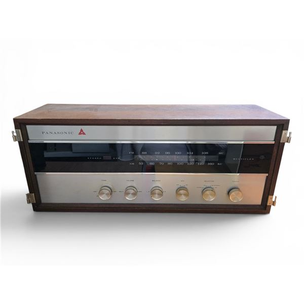Panasonic Stereo Receiver (Tipped/Partial View)