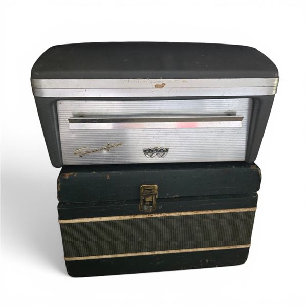Webcor Portable Reel-to-Reel Recorder + Vintage Portable Reel-to-Reel in Case (2 pieces)
