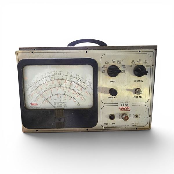 EICO Model 249 Electronic Voltmeter / Ohmmeter (VTVM)