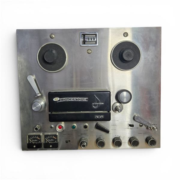 Concertone Model 505 Reel-to-Reel Tape Recorder
