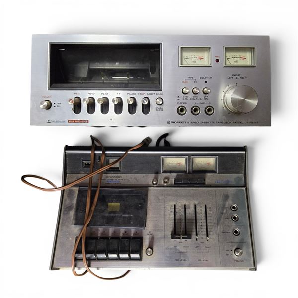 Pioneer Stereo Cassette Tape Deck (Model CT series)