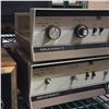 Image 4 : Group of 3 - Heathkit AA-32 And Scott Stereomaster Amplifiers