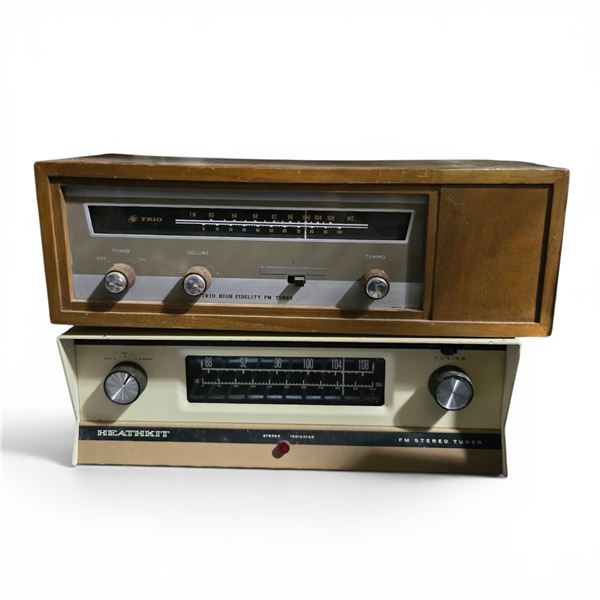 Group of 2 - Trio and Heathkit Tuners