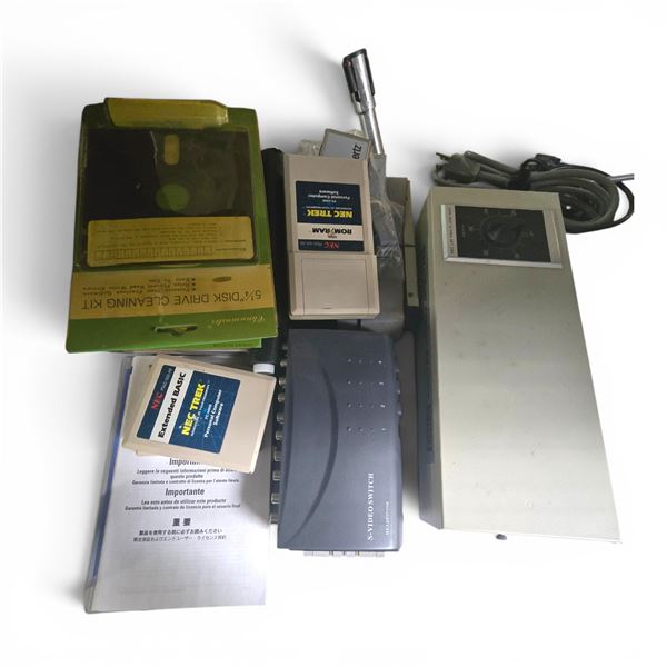 Group of Computer Software, Accessories Includes NEC, Rampton and More
