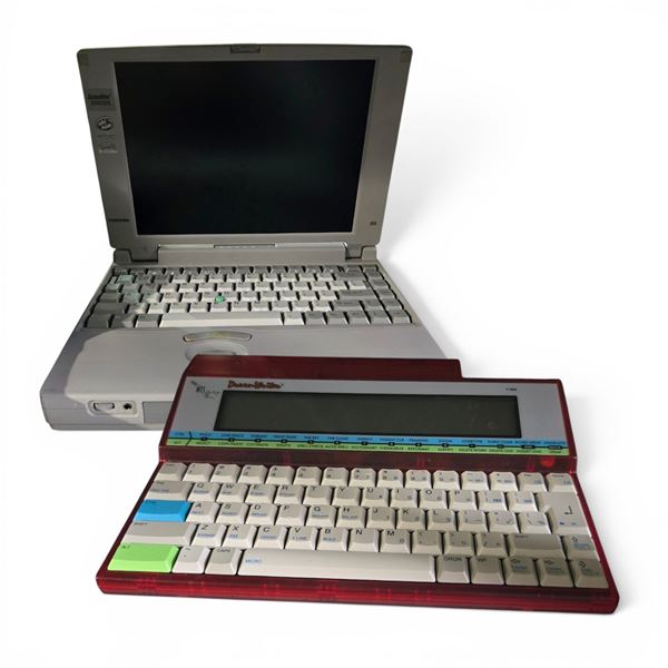 Group of 2 - Toshiba Satellite Laptop and Dream-Writer T-400 Word Processor