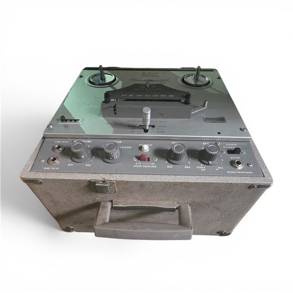 Newcomb Reel To Reel Tape Recorder