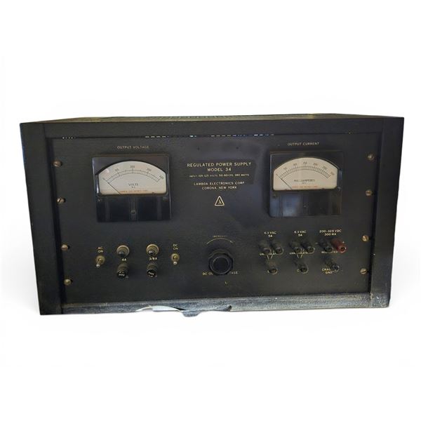 Lambda Regulated Power Supply Model 34
