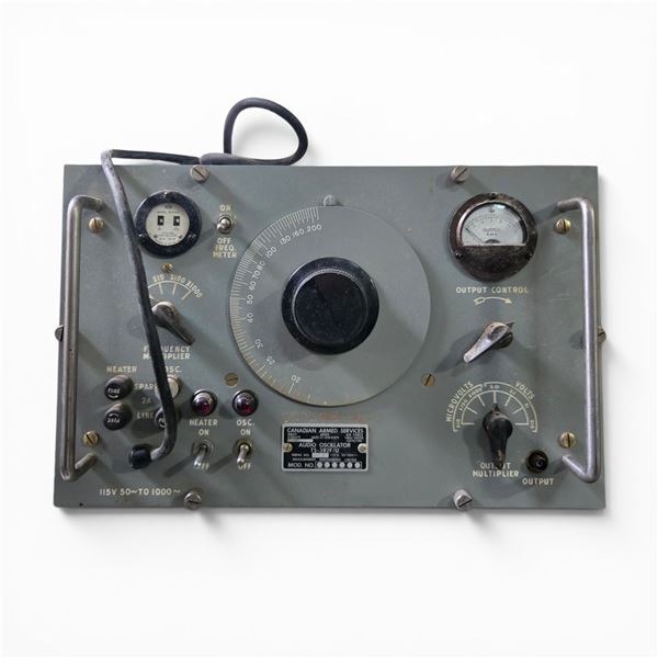 Canadian Armed Services TS-382F/U Audio Oscillator
