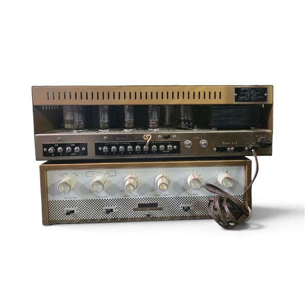 Group of 2 - ARMACO Stereophonic FM-AM Tuner Amplifier and ELECTRA NS-4000 Stereo Receiver