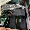 Image 3 : Box of Misc Vintage Items - Modems, Intercom, Cables and Antenna
