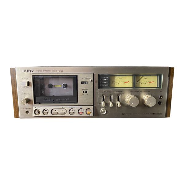 Circa 1978 Sony Model TC-K6 Stereo Cassette Deck