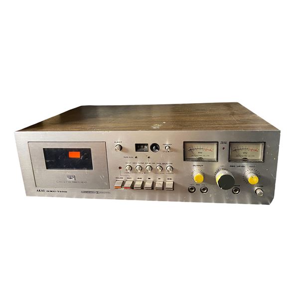 Circa 1976 Akai Model GXC-710D Stereo Cassette Deck