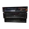 Image 1 : Group of 3 Vintage Audio and Video Components - Quasar VH5169-K, Sony CDP-C215, and Yamaha CDX-390