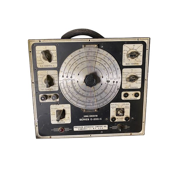 1950s Precision Apparatus Series E-200-C Signal Generator