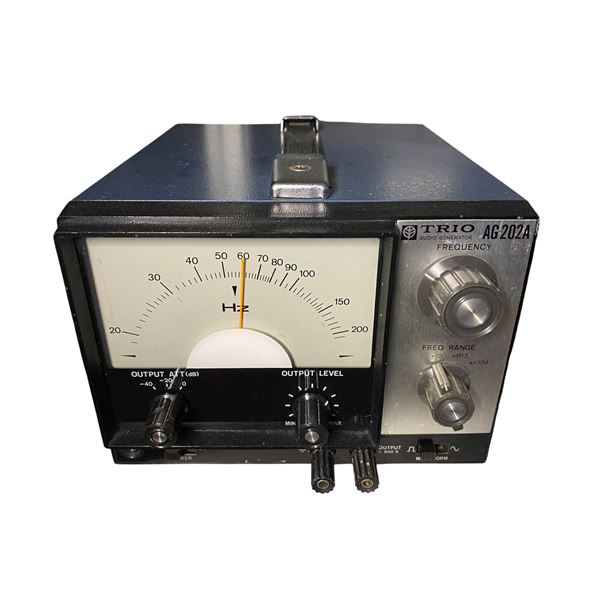 1980s Trio (Kenwood) Model AG-202A Audio Generator
