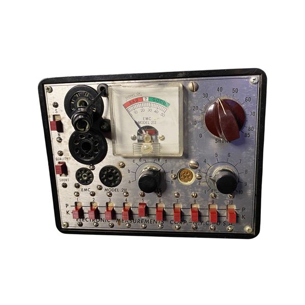1950-60s EMC Model 211 Mutual Conductance Tube Tester