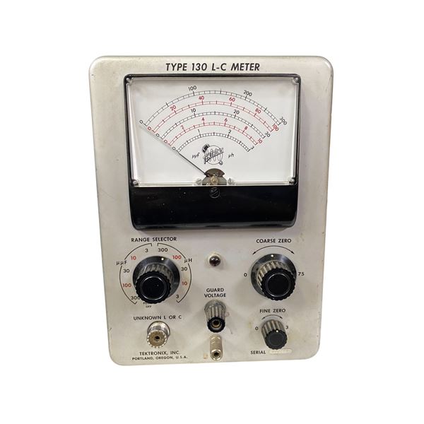 1950s Tektronix Type 130 L-C Meter