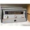 Image 3 : Shelf of Vintage Electronic Equipment, Metal Enclosures, and Panavise Tool