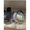 Image 5 : Shelf of Automotive Fluids, Car Care Products, Battery Charger, and Accessories