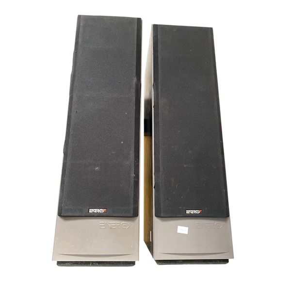 Pair of Vintage 1990s Energy e:XL-25 Tower Speakers