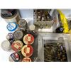 Image 4 : Group of Vintage Electronics, Bogen Amplifier (MO 60), 12  Jars of Parts, and More