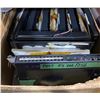 Image 2 : Shelf of Misc Vintage Computer and Components, and Electronic Parts