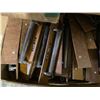 Image 5 : Shelf of Msic Vintage Electronic Components and Electrical Parts Includes Clarostat, Mallory